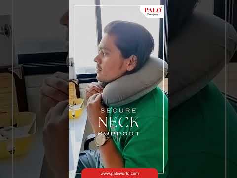 Memory foam neck pillow for travelling, size: 12*12 inch