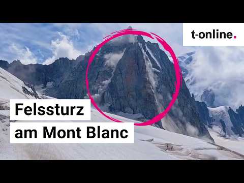 Video Thumbnail: Mont Blanc bricht: Felssturz schockiert Wanderer