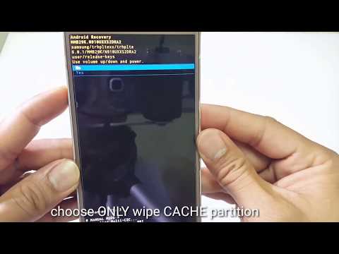 How to wipe cache partition before system Update