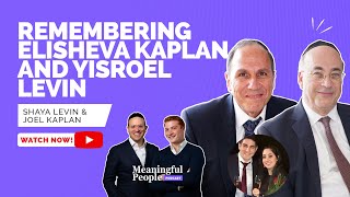 Remembering Elisheva Kaplan and Yisroel Levin  Mea