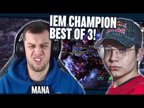 Challenging World Champion Reynor in a bo3 | MaNa's Ladder Hour #14 | Starcraft 2
