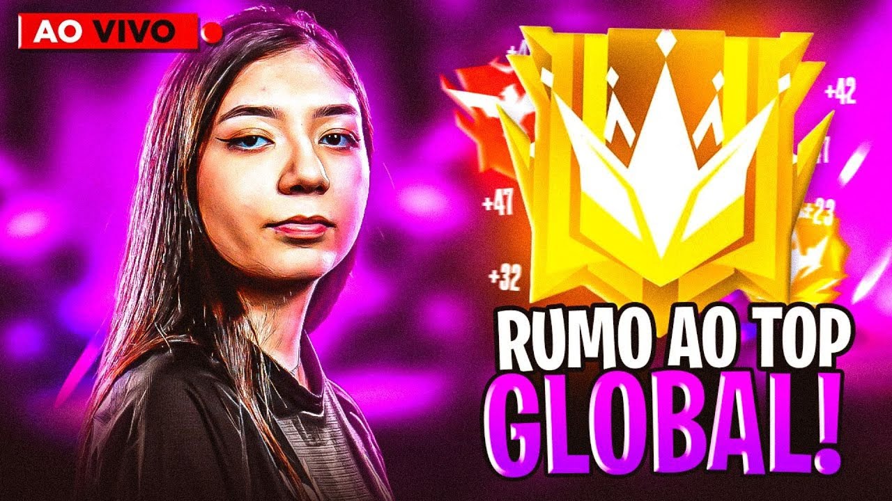 💜 FREE FIRE - AO VIVO 💜RUMO AOS 10K DE PONTO!💜 #260K