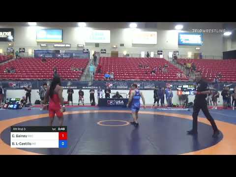 58 Lbs Rr Rnd 3 - Carson Gainey, Mad Cow Wrestling Club Vs Brett Lord-Castillo, Missouri Fcfc