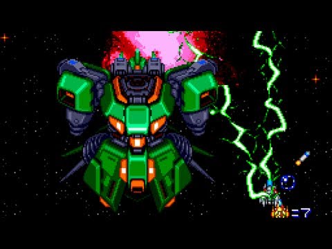 Super Star Soldier - Hardest Mode - LongPlay - PC Engine - TurboGrafx-16 - Shmups - STG