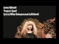 Loreena McKennitt - Prospero's Speech (Lyric Video)