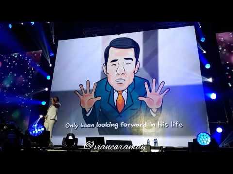 One K Global Peace Concert in Manila (Fancam 33) - PSY - Ment + Father [20170302]