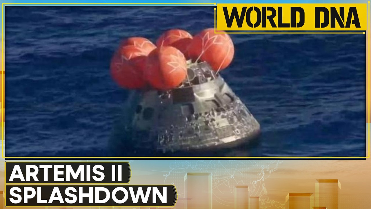 Artemis II Splashdown: NASA's Moon Mission Carrying Four Astronauts Return Home | World DNA LIVE