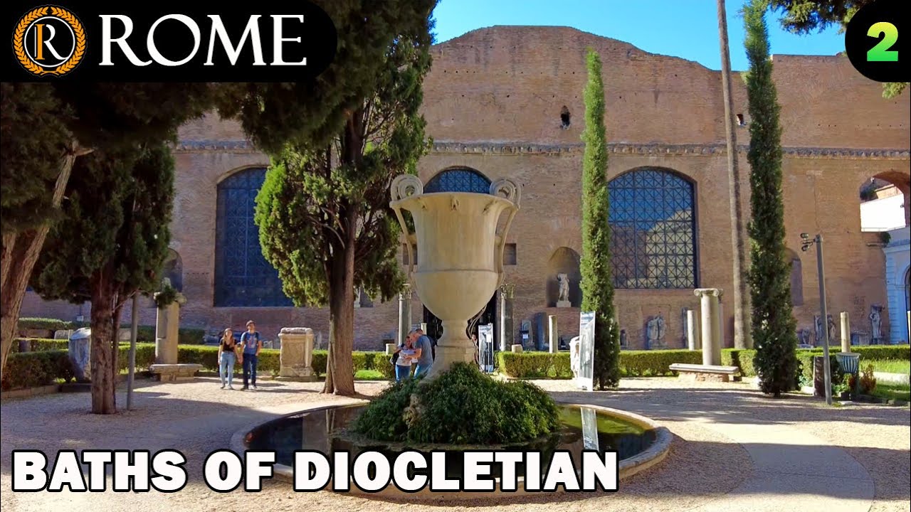 Embark on a walking tour of the historic Baths of Diocletian!