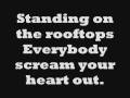 lostprthets - rooftops (karaoke) (lyrics) 