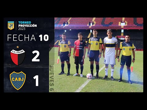 #TorneoProyección 2023 | Fecha 10 | resumen Colón - Boca