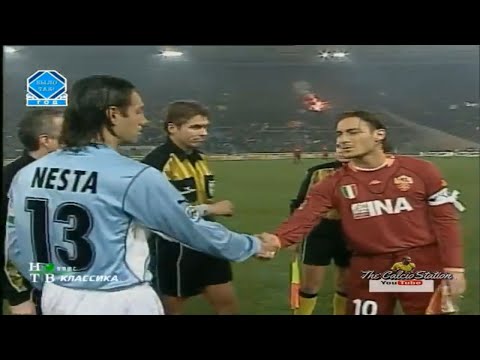 Lazio vs Roma FULL MATCH (Serie A 2001-2002 )