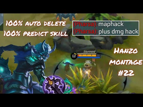 Hanzo Montage #22 Best One Shot + Predict Moments by Angel's Goblin MLBB