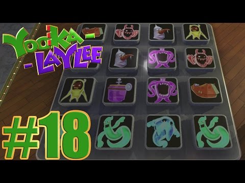 Yooka - Laylee Gameplay Walkthrough Part 18 - 100 % Walkthrough