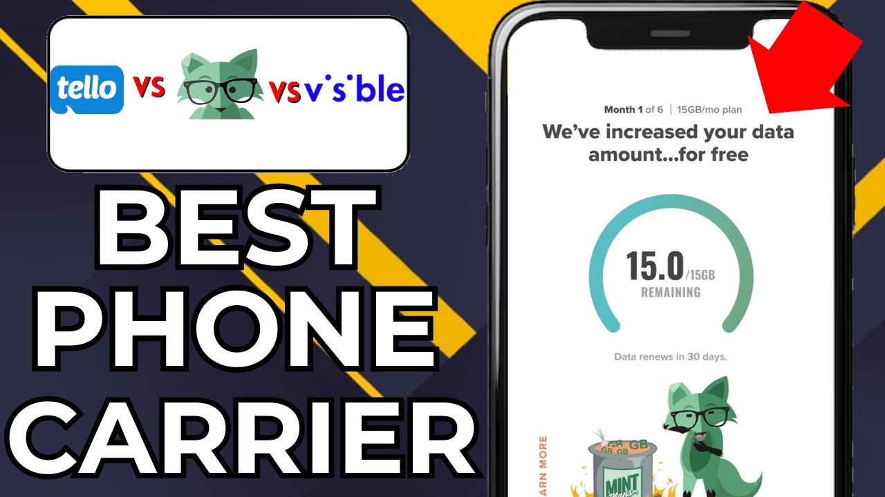 TELLO VS MINT VS VISIBLE (2026) | BEST PHONE CARRIER FOR YOU