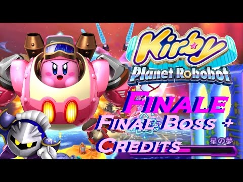 Kirby Planet Robobot 3DS PART 7 - FINALE - Final Boss/ Star Dream + Credits!