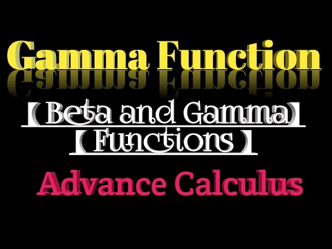 ◆Gamma functions| beta gamma functions| gamma function | Video