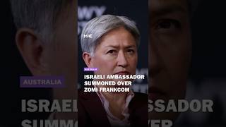 Download lagu Australia summons Israeli ambassador over Zomi Frankcom’s killing in Gaza mp3