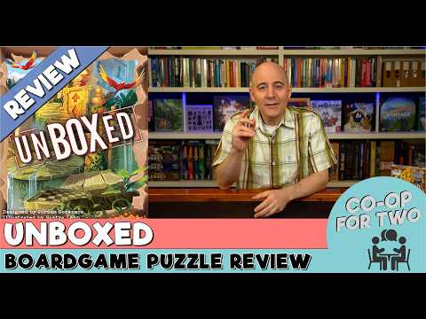 Review of Unboxed: A Very Special Board Game Themed Puzzle Game