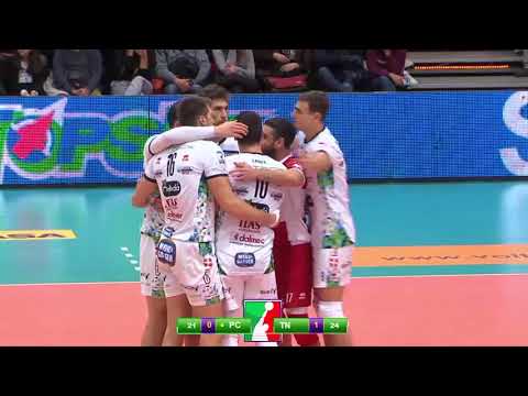 Highlights Wixo LPR Piacenza - Diatec Trentino 0-3 (26-11-2017)