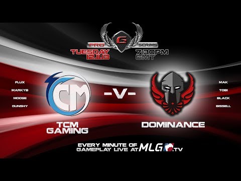 Gfinity Pro Scrims: Episode 1 - TCM vs Dominance (12/11/13)