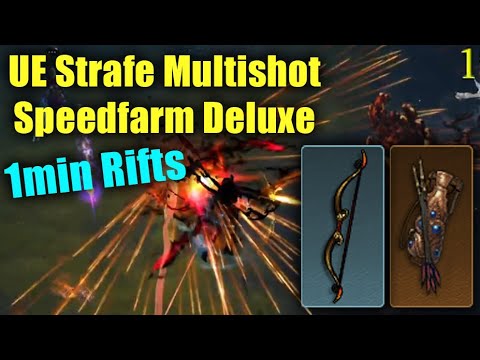 UE Strafe Multishot - THE Build for Keys & Gearing up your DH in Season 27