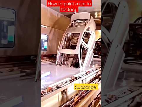 Thumbnail for how to paint a car in factory #viralvideo #viral #video #best #car#handmade#handcraft by video, Video car, Car, vide
