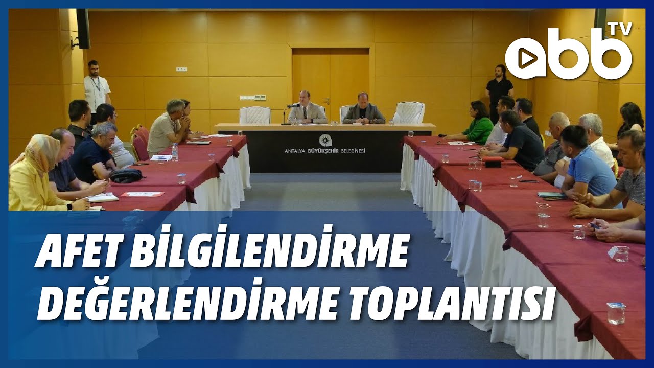 AFET BİLGİLENDİRME DEĞERLENDİRME TOPLANTISI