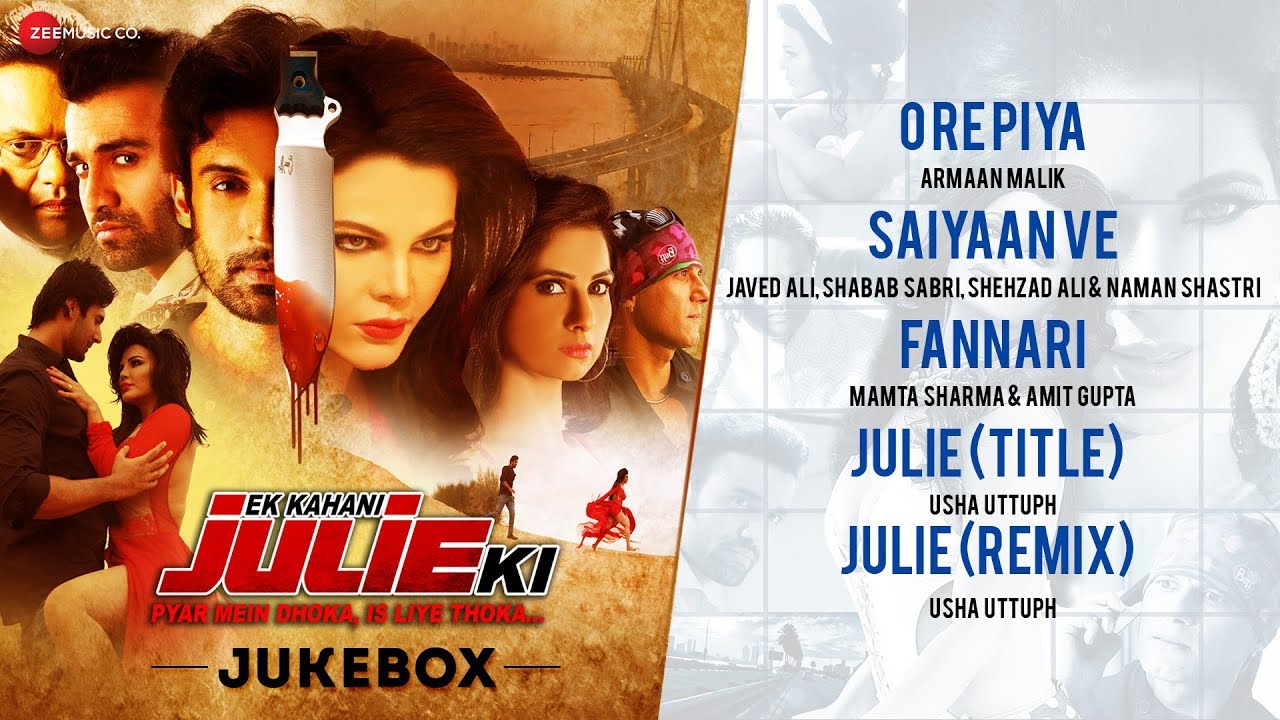 Julie Title Lyrics  | Ek Kahani Julie Ki | Amit Mehra, Jimmy Sharma, Rakhi Sawant | Usha Uthup | DJ Sheizwood