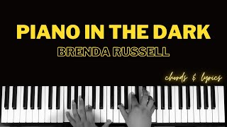 Piano In The Dark - Brenda Russell | Piano Cover Accompaniment Backing Track Karaoke Tutorial Chords