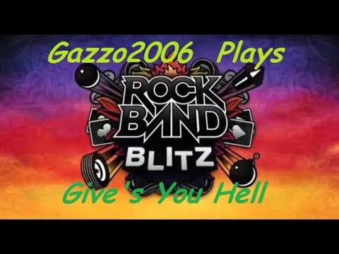 Rock Band Blitz , Gives You Hell, Xbox Live Arcade Gameplay