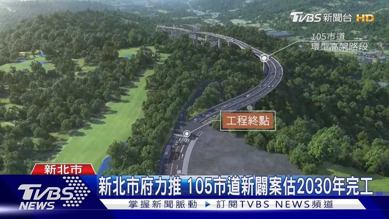 新北市府力推!105市道新闢案估2030年完工