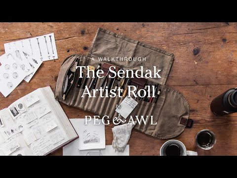 The Sendak Artist Roll: A Walkthrough | Peg and Awl