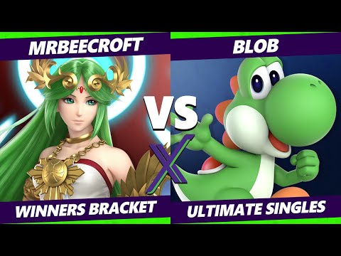 S@X 352 Onine Winners Round 3 - mrbeecroft (Palutena) Vs. Blob (Yoshi) Smash Ultimate - SSBU