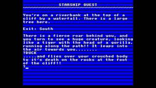 Starship Quest (longplay) for the BBC Micro
