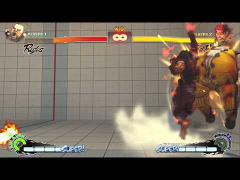SSFIV:AE 2012 Evil Ryu Sako Combo