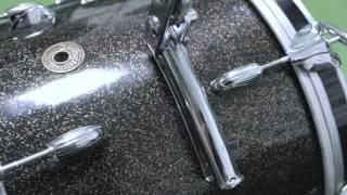 Video thumbnail for Gretsch Roundbadge 16x12 Bass Drum Anniversary Sparkle Vintage 1958 ! Brian Blade Sound !! by Franco DAL MONEGO
