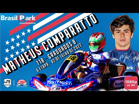 Matheus Comparatto - Corrida Clip de GraduadosB: 6ª Etapa Copa São Paulo Light de Kart 2022 - 60fps