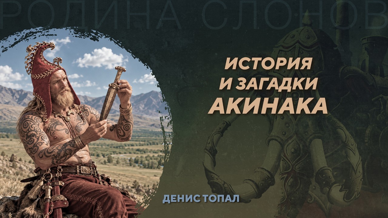 История и загадки акинака. Денис Топал. Родина слонов №462