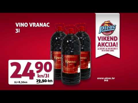 Pivac vikend akcija 25.5. - 28.5.2017.