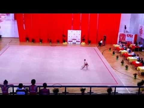 Julia Chochół (PTG Sokół Kraków) - Obręcz - XIX OOM "Łódzkie 2013"