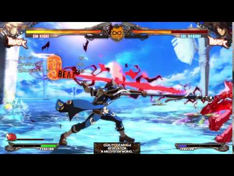 GUILTY GEAR Xrd -REVELATOR- Sin CH jK combo