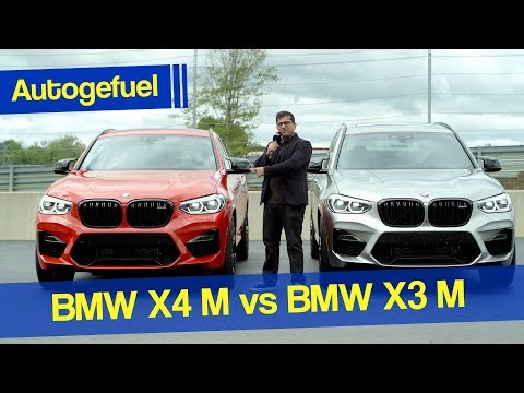 The sportiest BMW SUVs: BMW X3 M vs X4 M REVIEW - Autogefuel