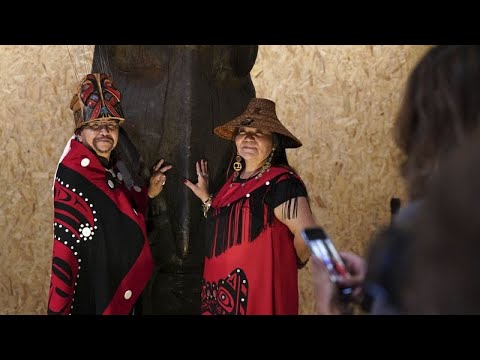 Edinburgh: Totempfahl bei kanadischen Indigenen zurück