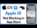 This Apple Id Has Not Yet Been Used In The Itunes Store Apple Id Not Working In App Store IPhone