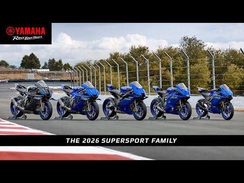 One Family. One Legacy. R-World. | 2026 #Yamaha Supersport Lineup