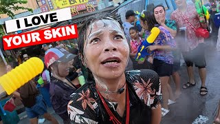 Thailand Woman Shock By Black Man - Songkran Pattaya 2025 Part 1