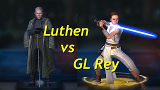 Mon Mothma (L) with Luthen vs GL Rey (GAC)