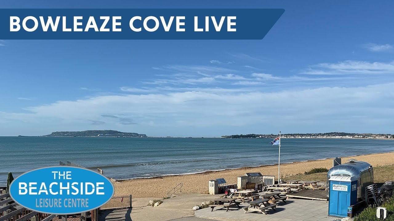 Live webcam view of Bowleaze Cove Beach