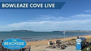 Bowleaze Cove Beach (Weymouth, UK) Live Webcam @ Beachside Cafe live webcam