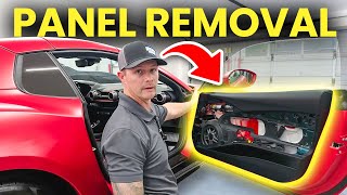 2023 Ferrari 812 GTS Door Panel Removal